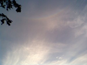 Circumzenithal Arc - Abingdon, 15th Aug 2008