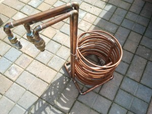 Immersion Chiller with recirc