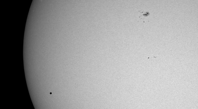 Transit of Mercury, 9th May 2016