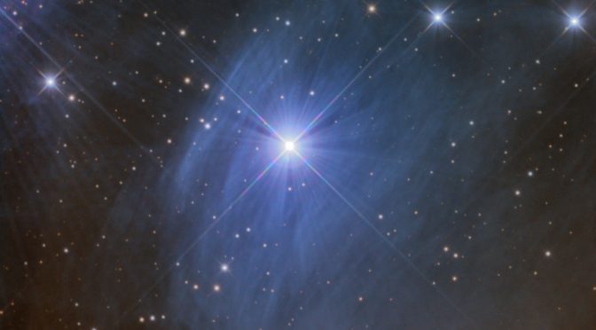 Merope & Tempel’s Nebula (NGC1435)