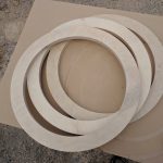 Ply rings for secondary gae and mirror support