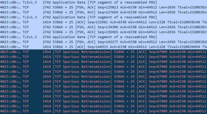 Google’s TCP Fast Open Broken with Exim…