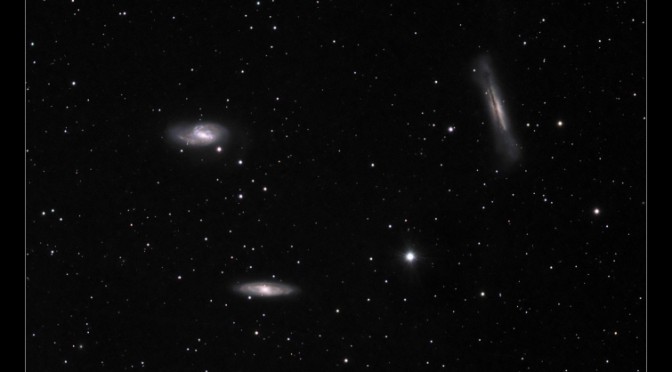 M65, M66, NGC3628 – The Leo Triplet