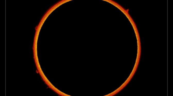 Annular Eclipse of Oct 3rd, 2005