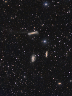 Leo Trio - M65, M66, NGC3628