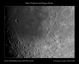 Mare Nubium, Rupes Recta, Rima Birt, Kies Pi