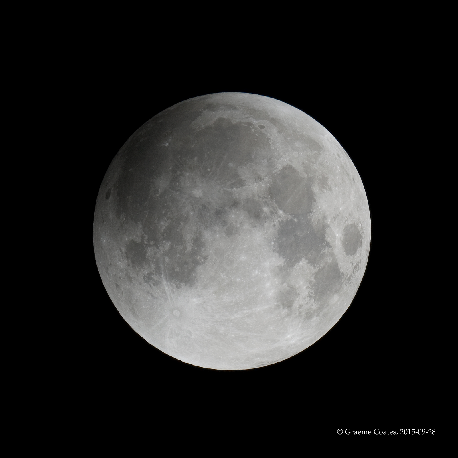 Lunar Eclipse - 28th Sept 2016