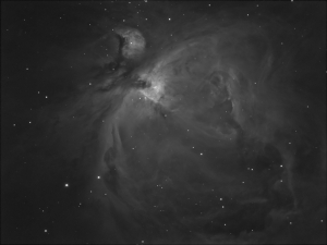 M4, The Orion Nebula in H-Alpha - work in progress