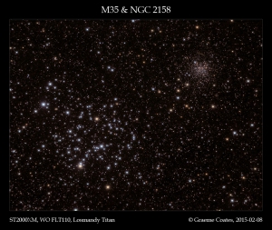 M35 & NGC2158 in Gemini